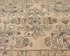 10 Ft Vintage Brown Persian Style Hand Knotted Low Pile Wool Runner Rug
